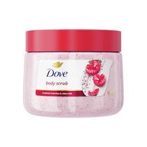 Esfoliante corporal Dove Cherry & Chia esfolia 443 ml para pele lisa