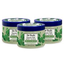 Esfoliante corporal Dr. Teal's Pure Epsom Salt Relax & Relief 480 ml x3