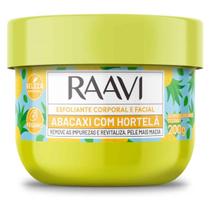 Esfoliante Corporal e Facial Abacaxi com Hortelã 200g - Raavi