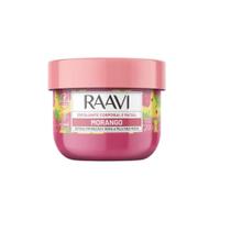 Esfoliante corporal e facial morango raavi 200g
