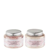Esfoliante Corporal e Sais de Banho Kit Glamour Flora Vie