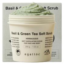 Esfoliante Corporal EGATTOC Manjericão e Chá Verde 200g Esfoliante Corporal EGATTOC Manjericão e Chá Verde 200g
