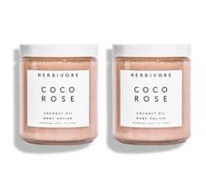 Esfoliante corporal HERBIVORE Coco Rose, 237 ml (pacote com 2) Esfoliante corporal HERBIVORE Coco Rose, 237 ml (pacote com 2)