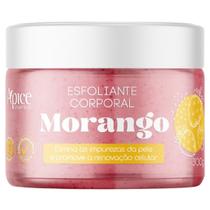Esfoliante Corporal Morango Apice Apse Renovação Celular Corpo Banho Premium Vegano 300g Esfoliante Corporal Morango Apice Apse Renovação Celular Corpo Banho Premium Vegano 300g