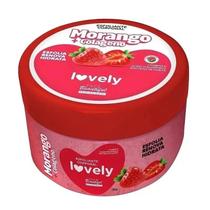 Esfoliante Corporal Morango + Colágeno 300g - Lovely Esfoliante Corporal Morango + Colágeno 300g - Lovely