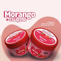 ESFOLIANTE CORPORAL MORANGO + COLÁGENO LOVELY FACE BEAUTIFUL 280g