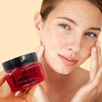 Esfoliante Corporal Morango Rhenuks com 300g Frutas