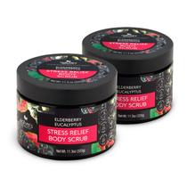 Esfoliante corporal Nature's Beauty Elderberry Eucalyptus 330 ml (pacote com 2) Esfoliante corporal Nature's Beauty Elderberry Eucalyptus 330 ml (pacote com 2)
