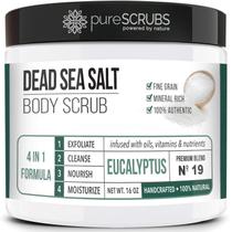 Esfoliante Corporal PureScrubs Premium Eucalipto - 473ml com Acessórios