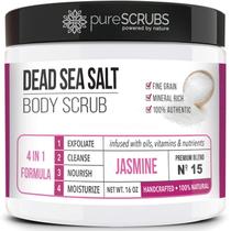 Esfoliante Corporal PureScrubs Premium Jasmine 473ml - Com Acessórios