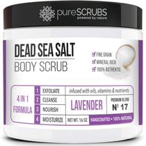 Esfoliante Corporal PureScrubs Premium Lavender 473 ml com acessórios Esfoliante Corporal PureScrubs Premium Lavender 473 ml com acessórios