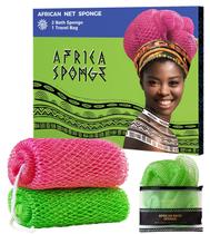 Esfoliante corporal RelaxScene African Net Sponge 2 peças