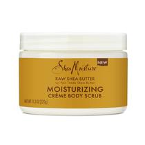 Esfoliante corporal SheaMoisture Manteiga de karité crua de comércio justo 330 ml