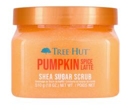 Esfoliante corporal Tree Hut Pumpkin Spice Latte e Açúcar de Karité 510 g