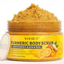 Esfoliante corporal VOERUY Turmeric com AHA e BHA 330 ml