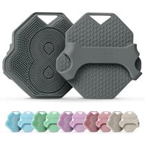 Esfoliante de banho de silicone LINTACH para corpo cinza Esfoliante de banho de silicone LINTACH para corpo cinza