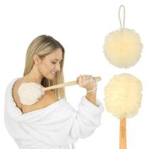 Esfoliante de costas e corpo Loofah Vive Long Handle