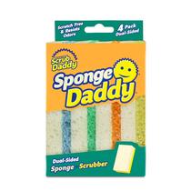 Esfoliante de esponja Daddy Sponge Daddy multiuso (4 unidades)