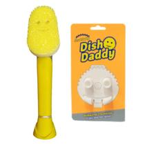 Esfoliante de pratos Daddy Dish Dish Daddy Dish Wand Yellow Esfoliante de pratos Daddy Dish Dish Daddy Dish Wand Yellow