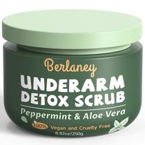 Esfoliante Detox para axilas Berlaney 260 ml com hortelã e aloe vera Esfoliante Detox para axilas Berlaney 260 ml com hortelã e aloe vera