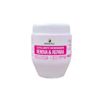 Esfoliante e Renovador Renova & Repara Natuseiva 210g Niacinamida, Rosa Mosqueta e Queratina