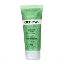 Esfoliante Facial Antiacne Remove Pontos Negros Cravos Controla Oleosidade Acnew Abelha Rainha 60g REF 3754
