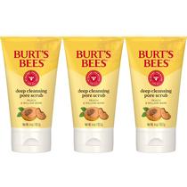 Esfoliante facial Burt's Bees Esfoliante de Limpeza Profunda de Poros 120mL x3 Esfoliante facial Burt's Bees Esfoliante de Limpeza Profunda de Poros 120mL x3