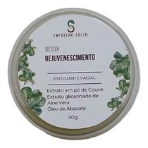 Esfoliante Facial Detox e Rejuvenescedor de Aloe Vera e Óleo de Abacate