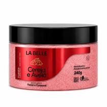 Esfoliante Facial e Corporal Cereja e Avelã La Belle Paris 240g