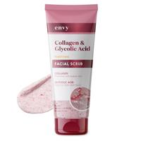 Esfoliante facial Envy, colágeno e ácido glicólico, cuidados com a pele coreanos Esfoliante facial Envy, colágeno e ácido glicólico, cuidados com a pele coreanos