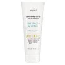Esfoliante Facial Natural Vegana Hidratação e Detox 100ml