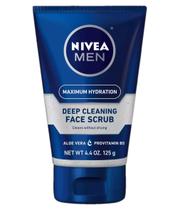 Esfoliante facial NIVEA para homens, limpeza profunda original 130 ml x 3
