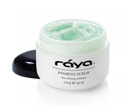 Esfoliante facial Raya Bamboo (R-125) Esfoliante à base de ervas para pele seca