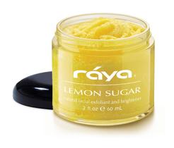 Esfoliante facial Raya Lemon Sugar Orgânico Esfoliante para Pele Seca
