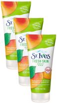 Esfoliante facial St. Ives Fresh Skin Apricot 180 ml (pacote com 3) Esfoliante facial St. Ives Fresh Skin Apricot 180 ml (pacote com 3)