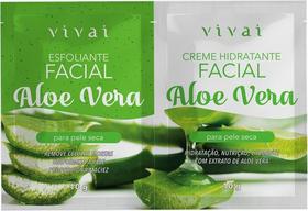 Esfoliante + Gel Hidratante Facial Aloe Vera Vivai