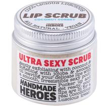 Esfoliante labial Handmade Heroes, coco vegano 100% natural, 30 ml