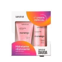 Esfoliante Labotrat Dia a Dia Morango 150g+Hidratante 190ml