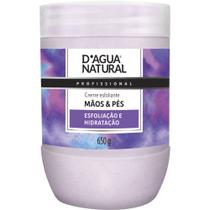 ESFOLIANTE MÃOS E PÉS ÓLEO SEMENTE DE UVA 650G D'agua natural