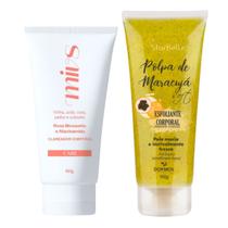 Esfoliante Maracujá e Clareador Mivs Rosa Mosqueta