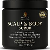 Esfoliante para couro cabeludo e corpo INFINA ESSENTIALS 250 ml Esfoliante para couro cabeludo e corpo INFINA ESSENTIALS 250 ml