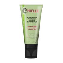 Esfoliante para couro cabeludo Mielle Organics Rosemary Mint, pré-shampoo 180ml