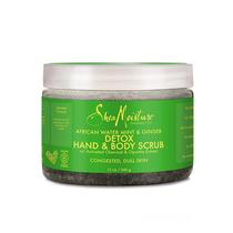 Esfoliante para mãos e corpo SheaMoisture African Wild Water Mint 355 ml