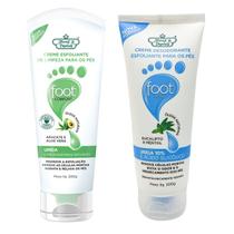 Esfoliante para Pés + Creme Desodorante Flores e Vegetais 200g Esfoliante para Pés + Creme Desodorante Flores e Vegetais 200g