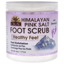 Esfoliante para pés Okay Pure Naturals Pink Salt 180 ml Esfoliante para pés Okay Pure Naturals Pink Salt 180 ml