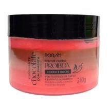 Esfoliante Porán Chocolate com Pimenta Corpo e Rosto 240g