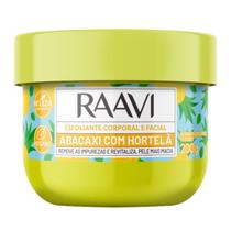 Esfoliante Raavi Corporal e Facial Abacaxi com Hortelã 200g