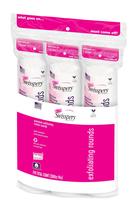 Esfoliante redondo de algodão Swisspers Premium 80 unidades x3