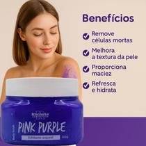 Esfoliante Rhenuks Pink Purple 300g Pele Suave e Hidratada