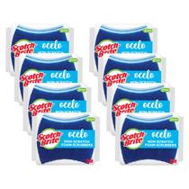 Esfoliante Scotch-Brite Ocelo, espuma antiarranhões, 16 unidades Esfoliante Scotch-Brite Ocelo, espuma antiarranhões, 16 unidades